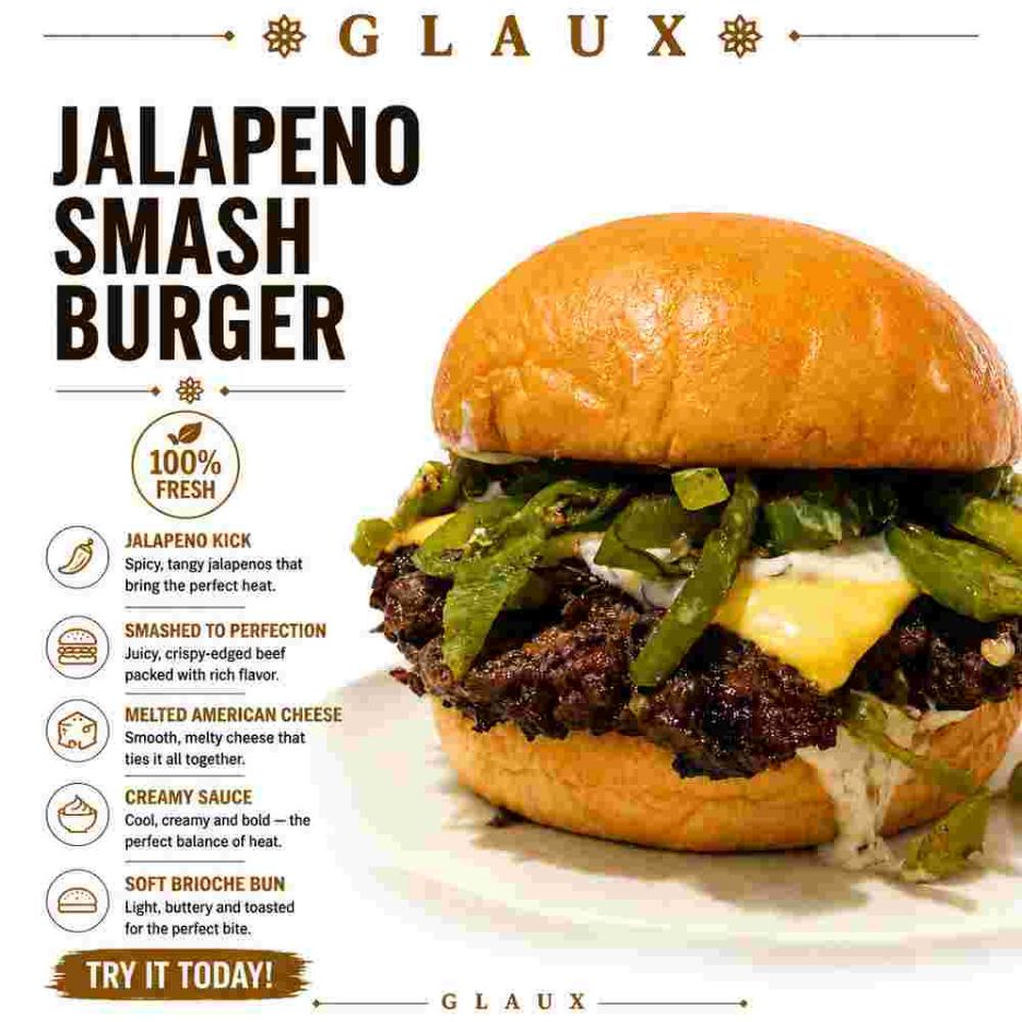 Jalapeño Smash Burger